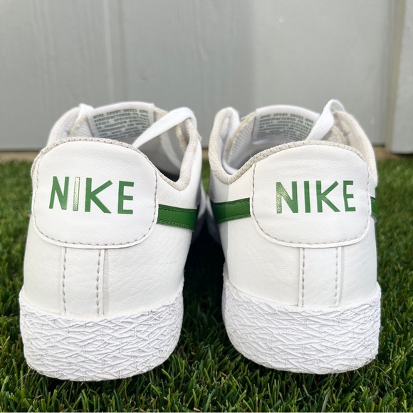 Nike Blazer Low GS White Forest Green Size 6.5Y CZ7576-101 - Picture 3 of 10